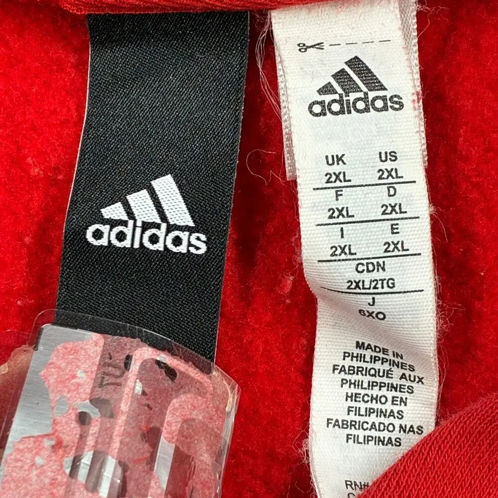 Adidas Hoodie 2XL XXL Red Liga Premier Tijuana Jazmin SD FC Pullover Sweatshirt